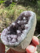 Amethyst Geode Free Standing Cut Base