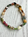 Watermelon Tourmaline Bead Bracelet
