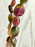 Watermelon Tourmaline Bead Bracelet