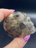 Smoky Quartz Crystal Skull