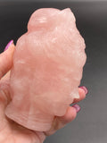 Rose Quartz Guan Yin Quan Yin Crystal