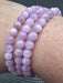Kunzite 3-Row Crystal Bracelet/Necklace