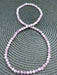 Kunzite 3-Row Crystal Bracelet/Necklace