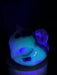 Volcanic Agate Cat Head with UV reaction