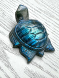 Crystal Labradorite Turtle