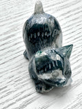 Crystal Moss Agate Cat