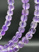 Amethyst Crystal Faceted Bead Bracelet
