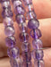 Amethyst Crystal Faceted Bead Bracelet