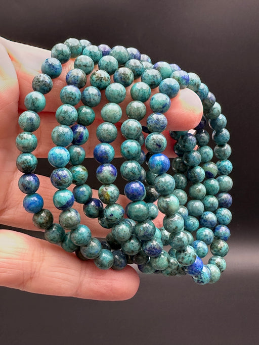 Azurite Bead Bracelet