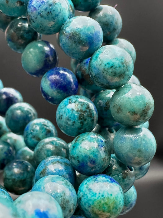 Azurite Bead Bracelet