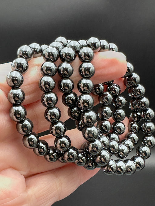 Hematite Bead Bracelet