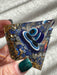 Evil Eye Orgonite Pyramid Crystal