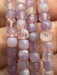 Purple Opalite Faceted Bead Bracelet