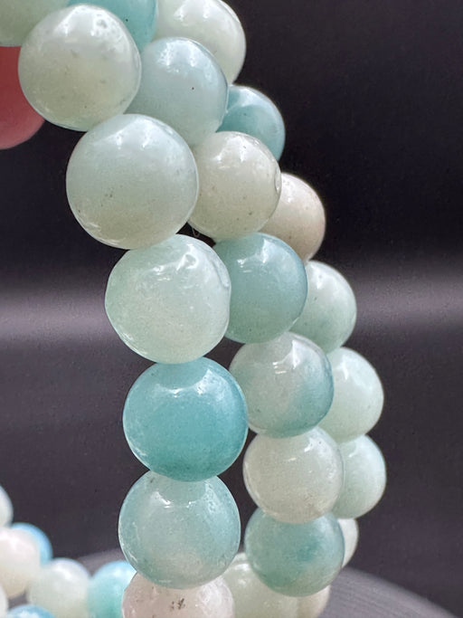 Blue Sky Opal Bead Bracelet
