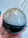 Black Agate Crystal Sphere