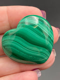 Malachite Crystal Heart