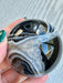 Black Agate Crystal Sphere