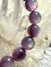 Gem Lepidolite Bead Crystal Bracelet