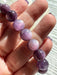 Gem Lepidolite Bead Crystal Bracelet