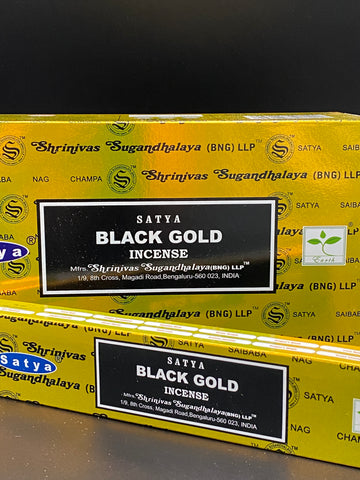Satya Black Gold Incense Sticks
