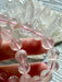 Pink Phantom Ghost Crystal Bead Bracelet