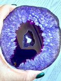 Agate Slice - Purple - Various Choices
