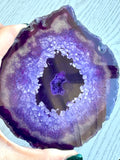 Agate Slice - Purple - Various Choices