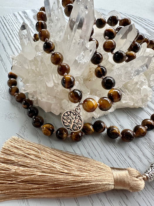 Mala Crystal Beads Meditation Prayer