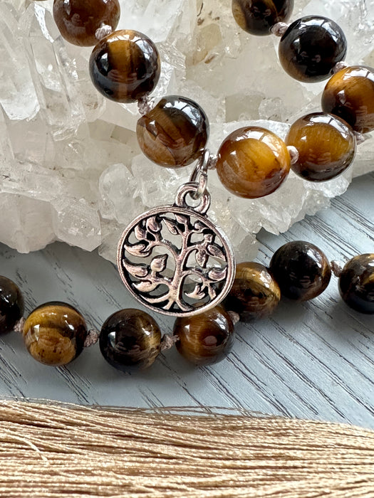 Mala Crystal Beads Meditation Prayer