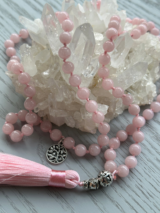 Mala Crystal Beads Meditation Prayer