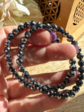 Hematite Faceted Bead Bracelet