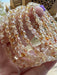 Citrine Crystal Bead Bracelet