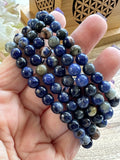 Sodalite Crystal Bead Bracelet