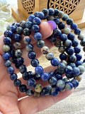 Sodalite Crystal Bead Bracelet