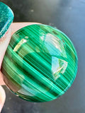 Malachite Crystal Sphere