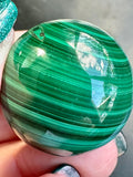Malachite Crystal Sphere