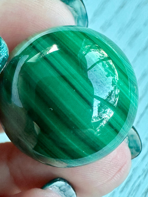 Malachite Crystal Sphere