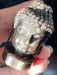 Silver Sheen Obsidian Crystal Buddha Head