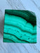 Malachite Crystal Cube