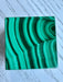 Malachite Crystal Cube