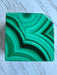 Malachite Crystal Cube