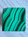 Malachite Crystal Cube