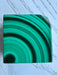 Malachite Crystal Cube