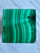 Malachite Crystal Cube