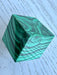 Malachite Crystal Cube