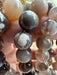 Black Flower Agate Crystal Bead Bracelet