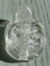 Clear Quartz Turtle Carving with Rainbow Flashes
