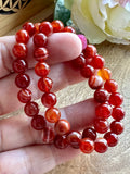 Carnelian Bead Bracelet