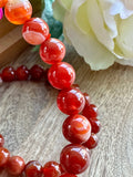 Carnelian Bead Bracelet