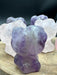 Hello Kitty Mini Carving in either Amethyst or Rose Quartz